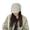 New Retro British Style Equestrian Hat Pleated Newsboy Hat Women's Autumn and Winter Versatile Face Knight Cap