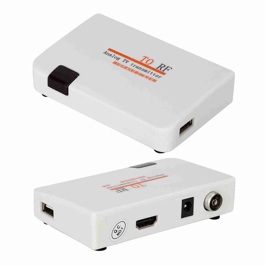 HDMI to RF Coaxial Converter Adapter Box Support 480I 480P 576I 576P 720P 720I 1080I 1080P (100 240V)EU