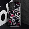 Soft Shell Phone Case For Samsung For Galaxy A32 A24 A13 A22 A25 A14 A23 A16 A34 A12 A15 Lucky Tape Pattern
