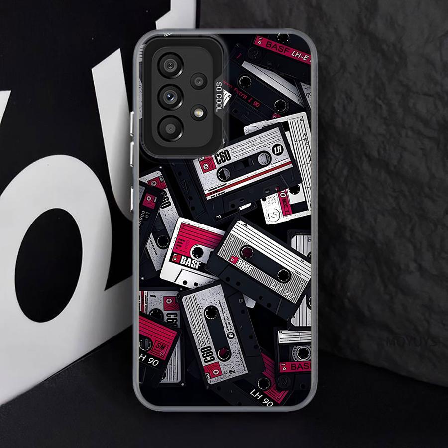 Soft Shell Phone Case For Samsung For Galaxy A32 A24 A13 A22 A25 A14 A23 A16 A34 A12 A15 Lucky Tape Pattern