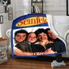 Warner Bros. Works (16) Customize Text Blanket Throw Customizable Blanket Soft & Cozy Suitable for Home Decor Livingroom Chair Nap