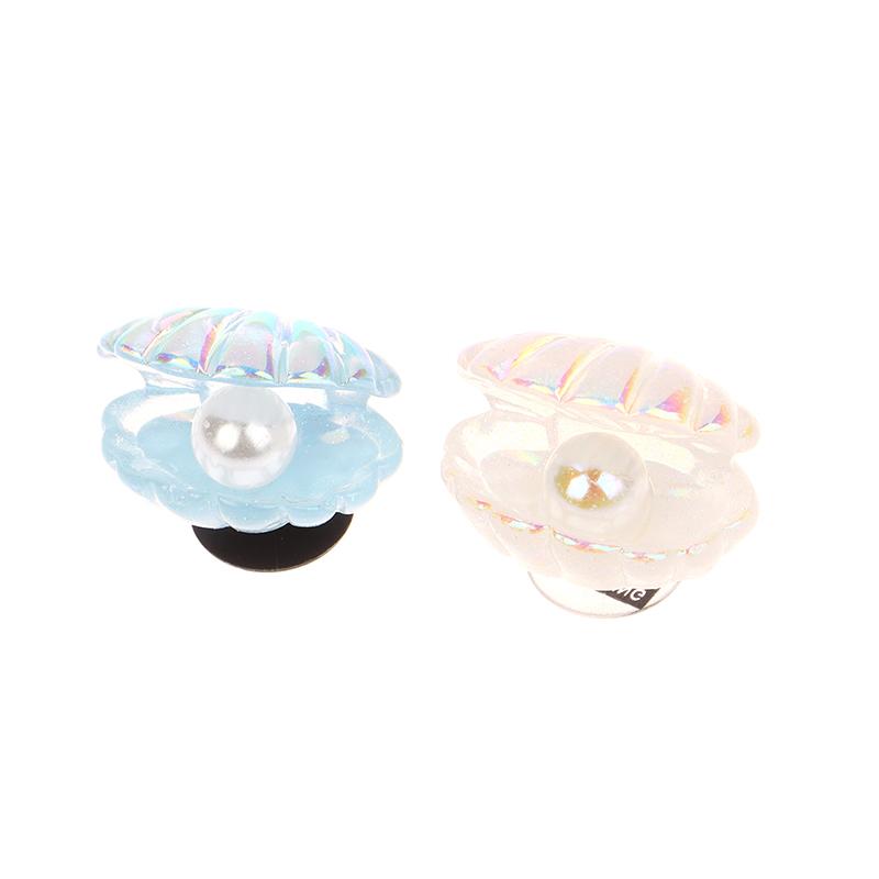 Blue Secret Starfish Shell Hole Shoe Buckle Accessories Decoration Removable Shoe Accessories For Girls Summer Shoes Diy Gift