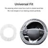100PCS Disposable Steering Wheel Covers,Disposable Steering Wheel Protector with Elastic for Avoiding Scuffs & Scratches,Universal Car Steering Wheel