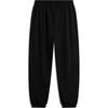 Li-Ning Sports Fashion Series Weekend Youth Collection American Retro Simple Loose Fit Drawstring Cuffed Joggers Men Joggers Black AKLU939-4