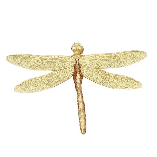 Libel Ornament Delicaat Modelleer Beeldje Vintage Koperen Dier Ornament Rustieke Stijl voor Huisdecoratie