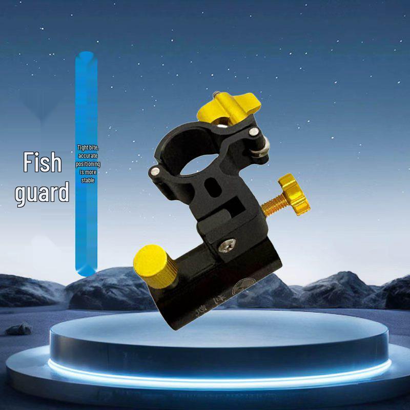 Aluminum Alloy Folding Fishing Chair Set with Accessories: Anti-Lost Screw Design, Fish Keeper, Rod Rest, and Bait Tray.