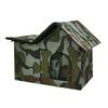Insulated Outdoor Cat House Waterproofing Large Space Foldable Cat Bed Kitty Shelter for Garage Porch Barn Outdoor Cat