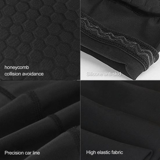 Knee Pads Compression Padded Long Leg Sleeve Knee Protection Brace for Basketball