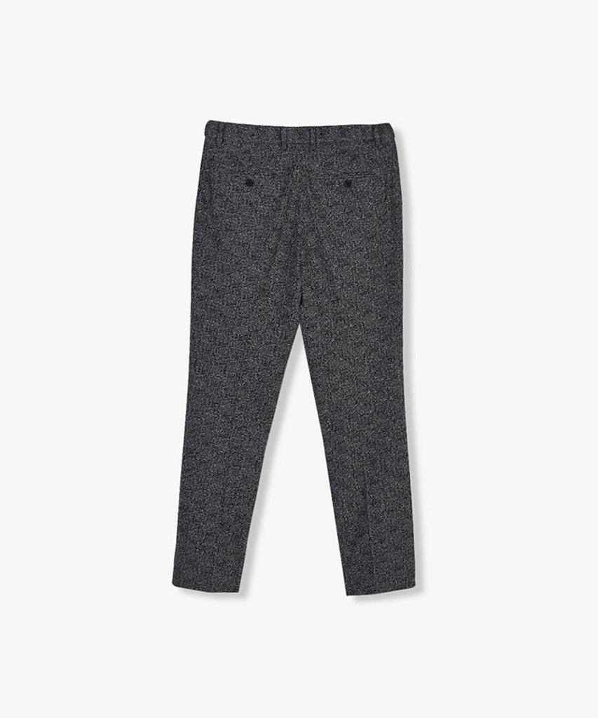 STCO [Hidden Band] Ultra Stretch Jersey Slacks_Black (Tapered Fit)_Spauc01Tab