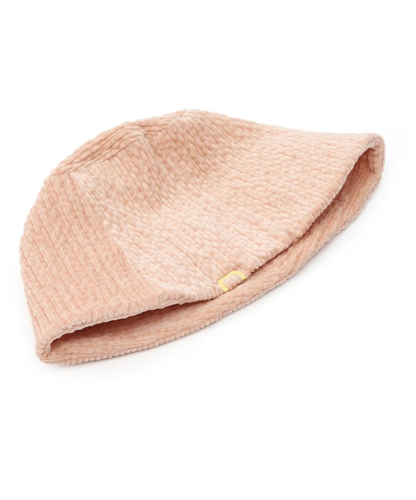 Eondeokeonteulolseutyudio Corduroy Bucket Hat Stand Bucket / Wave Corduroy / Salmon