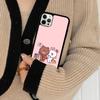 Cartoon Cute C-Cony B-Brown Phone Case For Iphone 11 12 13 14 15 Pro Max 17 16 Plus Hard PC+TPU Back Cover