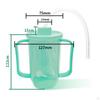 Elderly Sippy Cup Drinking Clear Scale Portable, Premium, 350ml, Professional with Lid 2