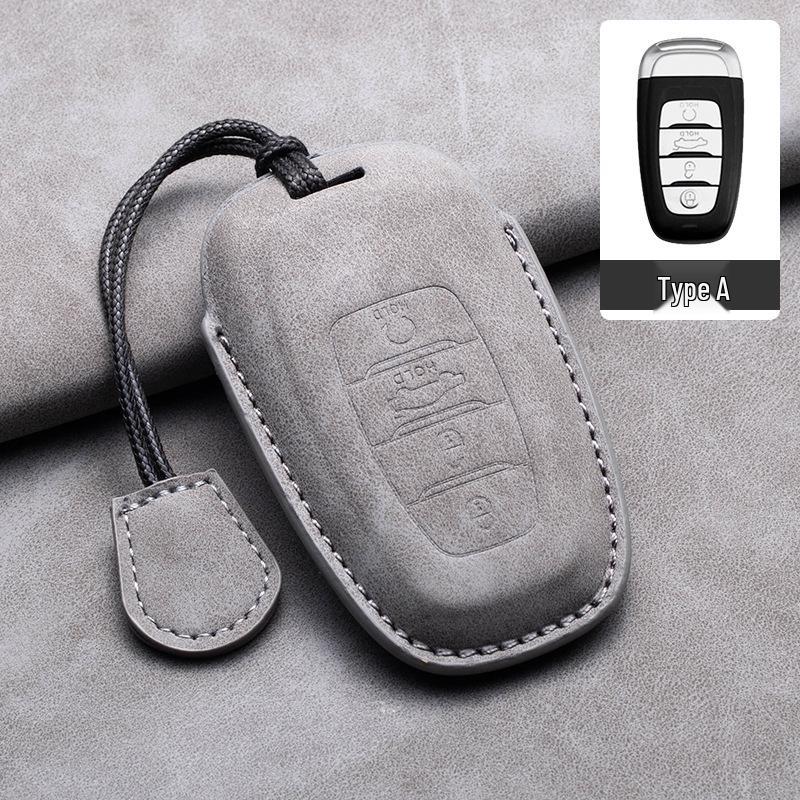 Compatible Key Shell for Hongqi H5, E-HS9, HS5, H9, EQM5, HS7 Car Interior Accessories