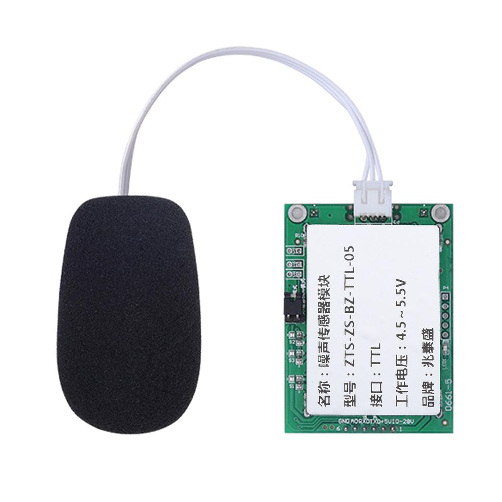 Upgraded Sound Sensor Sound Level Meter Sound Measurement Noise Decibel Detection Module Easy Assemble Compact-size