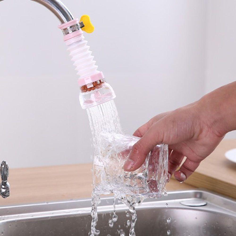 Tube Household Filter Head Extension Shower Faucet Extenders Kitchen Water Saver Telescopic Tap