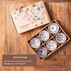 Jingxun Keramiek Blauw & Wit Porseleinen Kom Set