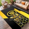 Robot Print Rug, Washable Floor Carpet, For Entryway Dorm Laundry Room Office Study, Home Decor Birthday Christmas Gift