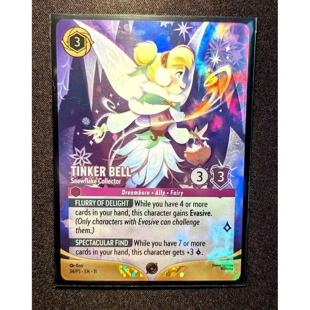 Used [English version] Lorcana Tinkerbell Promo Foil version Top prize in competition Bad condition