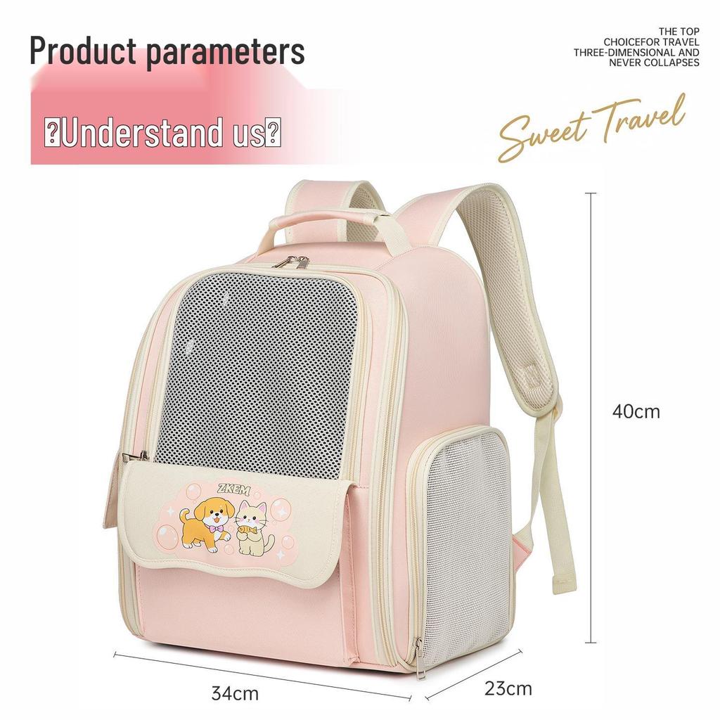 Sweet Style Breathable Summer Pet Carrier Backpack for Cats