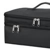 Hair Dryer Bag Anti Scratch Organizer for Business Trip Women Men Black