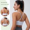 Cross-Border Adjustable Shoulder Strap Fashion Triangle Cup Bra Bare Back Sexy Casual Intimates Yoga Sports Bra