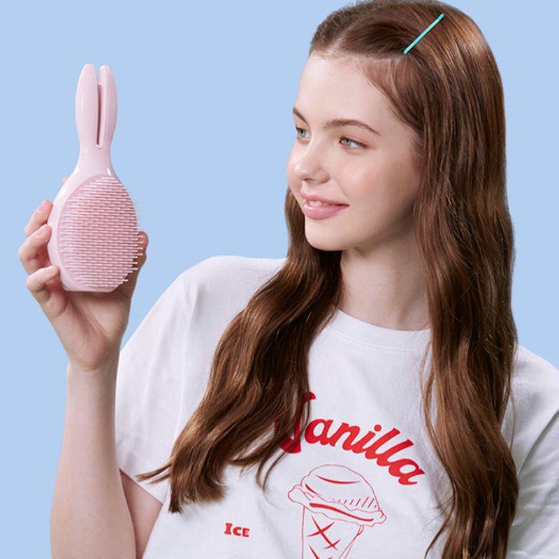 mellotory tangle rabbit brush soft pink