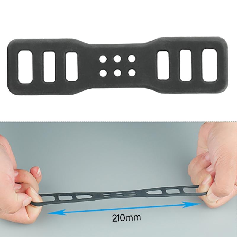 Bicycles Handlebars Elastics Strap Silicones Strap Bicycles Light Mount Bandages
