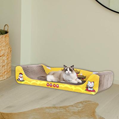 Cardboard Cat Scratching Sofa, Sofa Bed, Kitten Board, Durable