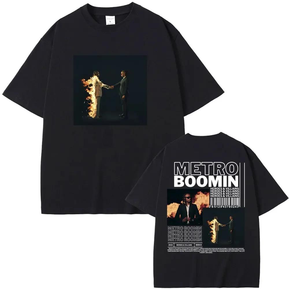 Rapper Future & Metro Boomin 2024 New Hip Hop Album We Don't Trust You Graphic T-shirt Men Women Casual O-collar Oversized Tees