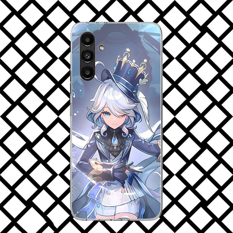 Genshin Impact Furina Handyhülle für Samsung Galaxy A17 A37 A57 A16 A26 A36 A56 A15 A25 A35 A55 A14 A24 A34 A54 A13 A23 A33 A53