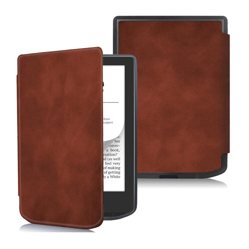 Slanke Hoes voor de Gloednieuwe Pocketbook 629 Verse / Pocketbook 634 Verse Pro EReader - PU Leer Folio Cover met Automatische Slaap/Ontwaak Verse (PB629)