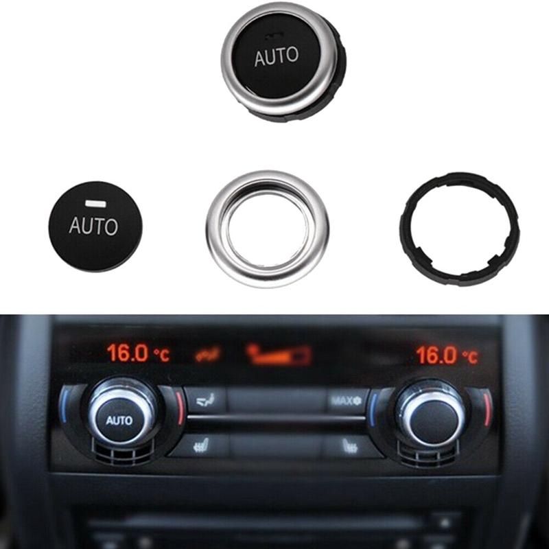 2X Climate AC Control Rotation Knob Button Switch Repair Kit 61319393931 For -BMW X5 X6 F10 F07 F02 F15 F16