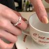 Pearl Heartshaped Trendy Ring For Women Fashionable Design For Wear Everyday