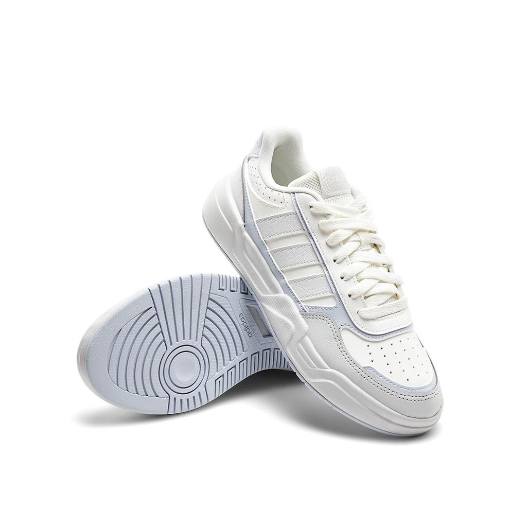 adidas Lite Baller 1.5 Abrasion Resistant Cushioning Lightweight Low Top Skateboard Shoes Women's White KI1499