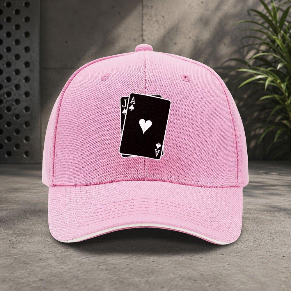 Ace of Spades  Hearts Baseball Cap  Adjustable Duckbill Hat for Unisex  Women Lightweight Unisex Casual Gift