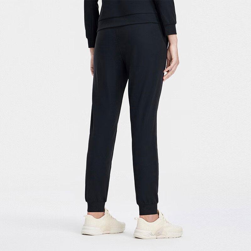 New FILA Knitted Sweatpants Women's Black A11W321611F-BK