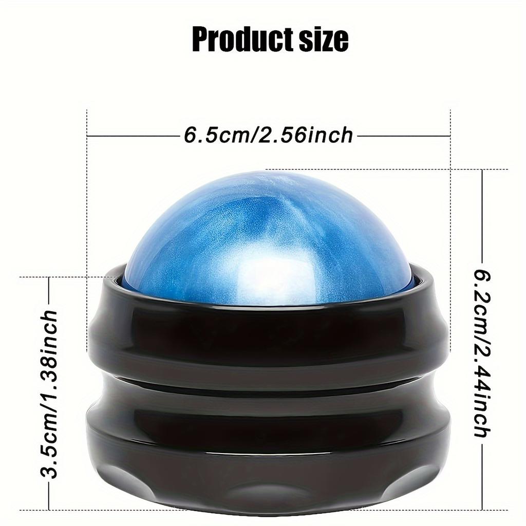 1pc Ergonomic Handheld Massage Roller Ball - Relaxing Deep Tissue Body Care Tool for Neck, Shoulder, Back, and Foot Massage, Myofascial Release