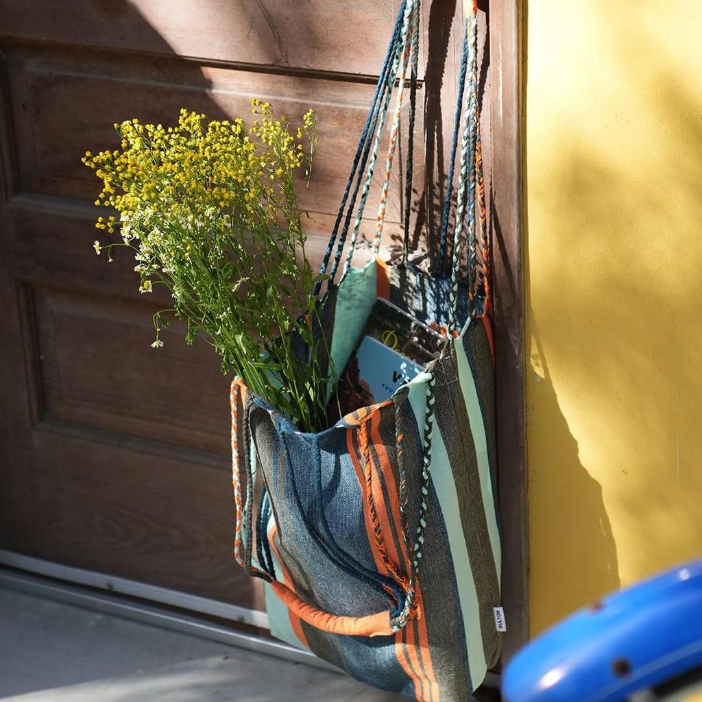 Tote Bag HAMMOCK TOTE [Dulton] Blue/Orange