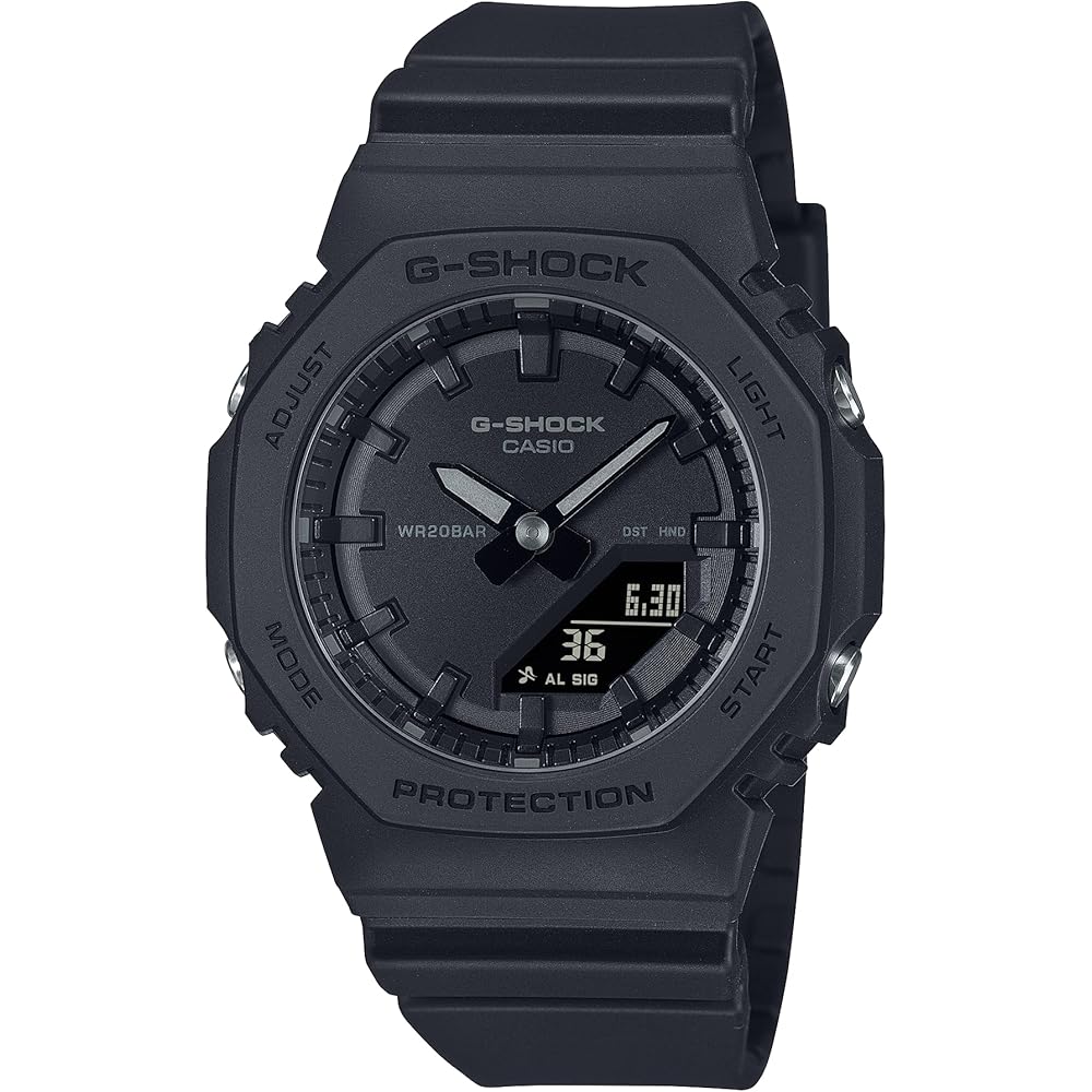 Casio G-Shock GMA-P2100BB-1A Boys Size Black Watch Imported Model