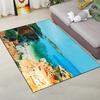 Living Room Carpet Bedroom Bedside Carpet Simple Floor Mat Foot Mat and Machine Washable Entrance Mat