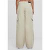 Jeans Cargo Femme - Urban Classics - Blanc Cassé - Denim Robuste - Poches Cargo - Taille Standard