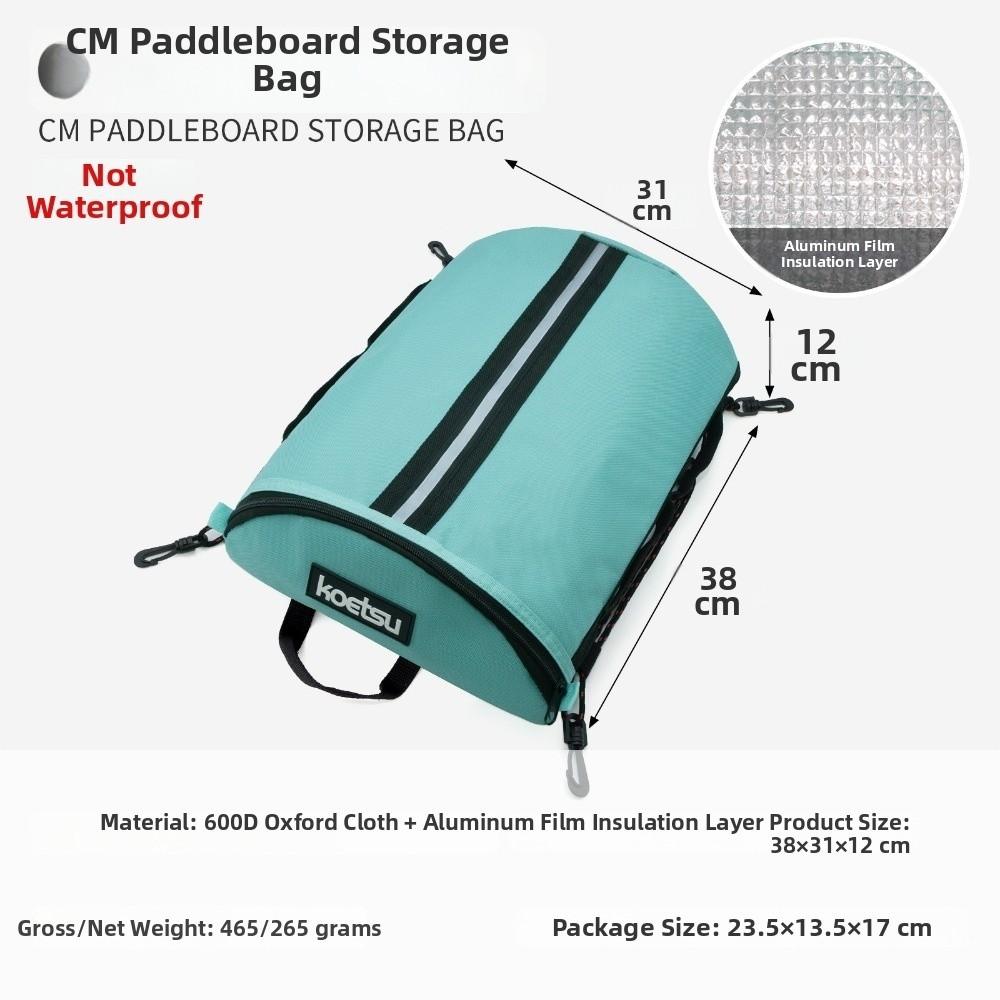 Portable Mesh Deck Bag Oxford Paddle Board Storage Bag Surfboard Bag for Inflatable SUP Seat Kayak