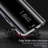 Full Protection Mirror Flip Phone Cases For Samsung Galaxy S26 Ultra S25 S24 S23 S22 S21 Ultra Plus FE Note 20 Ultra Stand Cover