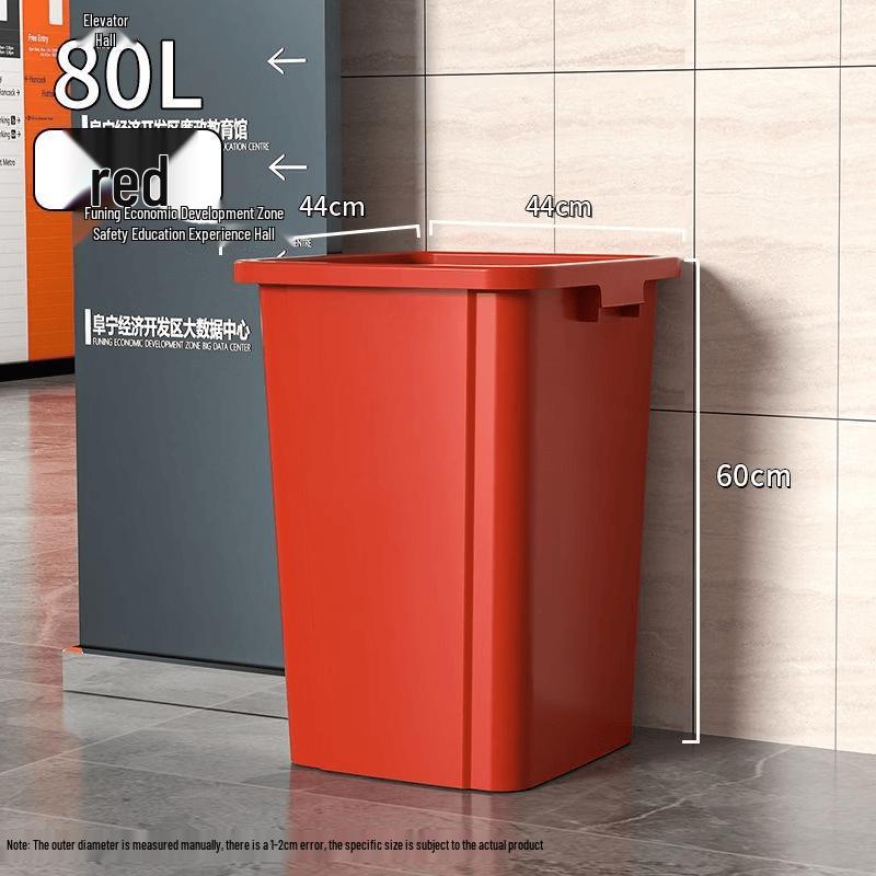 Large Capacity Commercial Trash Can