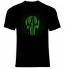 Matrix Code Skull T-Shirt. Summer Cotton Short Sleeve O-Neck Mens T Shirt S-3XL