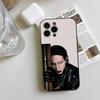 Singer Marilyn Manson Phone Case Black Silicone Soft Shell For IPhone 17 16 15 14 13 12 11 Air Pro Max Plus Hot Sale