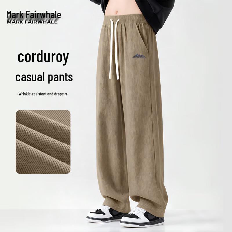 Mark Fairwhale Herren Cordhose mit geradem Bein, lässig