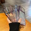 Luxury Electroplated Frame Clear Phone Case for realme Note 80 70 60x 60 50 4G Shockproof Cover