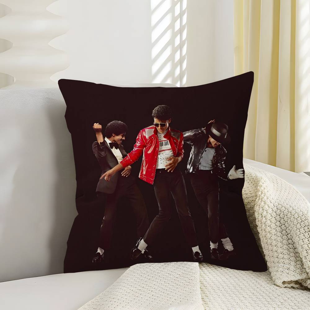 MJ Mmichael Jjackson Pillow Gifts Home Office Furnishings Bedroom Sofa Car Cushion Cover Case Xcm