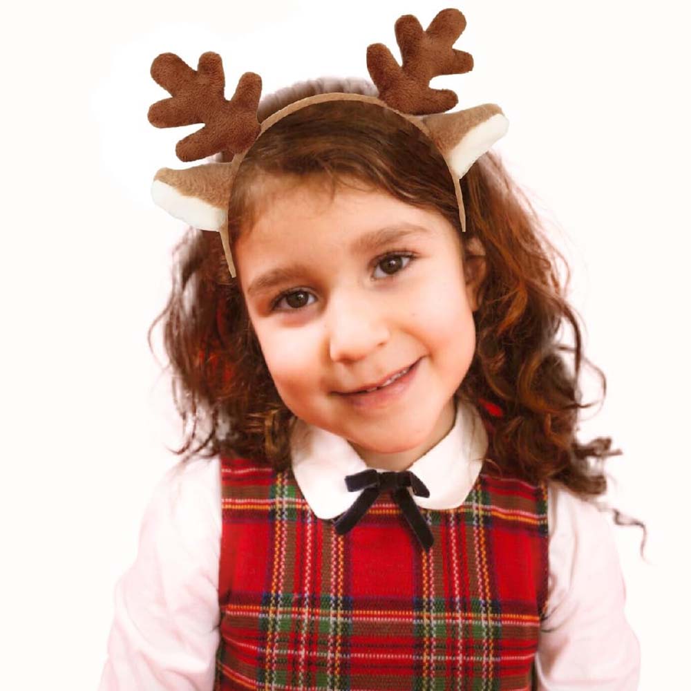 1Pc Deer Antlers Headband Reindeer Headband Xmas Halloween Women Reindeer Costume
